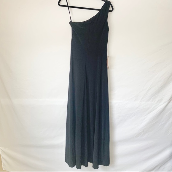 NWT Anthro BHLDN Brixen One Shoulder Maxi Dress - Picture 8 of 9